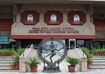 Central Cottage Industries Emporium - traditional handicrafts & handlooms by Indian artisans.